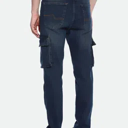 Dennis Lingo Men Straight Fit Light Fade Clean Look Stretchable Jeans image 4