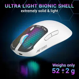 Ant Esports Virtus100 RGB Wired Ergonomic Optical Gaming Mouse image 4