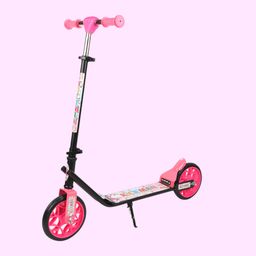 house of common Steel Frame Large Foldable & Height Adjustable Handle Scooter Skating Scooter-picture-25