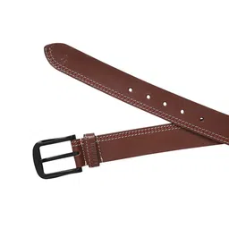 Cantabil Men Leather Tang Slim Belt image 3