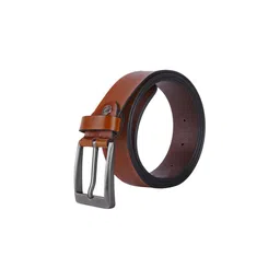 Creature Men Tan Genuine Leather Belts-image-57