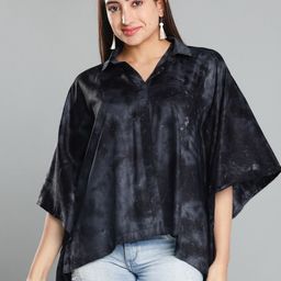 LetsDressUp Tie and Dye Flared Sleeve Kaftan Top-picture-22
