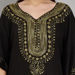 SAAKAA Embellished Kimono Sleeve Kaftan Top image 2