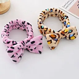 Proplady Women Set of 2 Fur Hairband-image-62