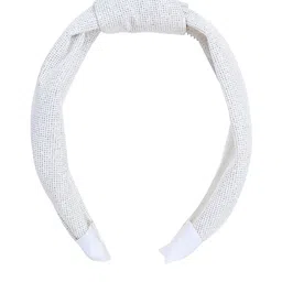 Aye Candy Girls Checked Top Knot Hairband-picture-47