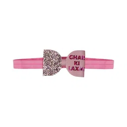 Aye Candy Girls Pink Embellished Ghar Ki Laxmi Headband-picture-35