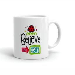 Khakee White & Green Text or Slogans Printed Glossy Microwave Safe Mugs 325ml-picture-33