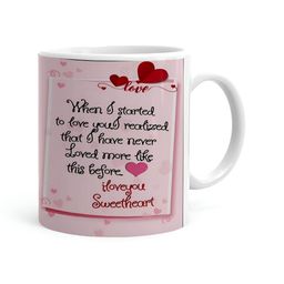 Khakee White & Black Typography Printed Microwave Safe Ceramic Glossy Mug 325 ml-picture-26