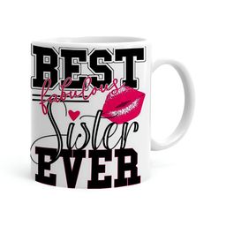 Khakee White & Black Printed Ceramic Glossy Mug 325 ml-picture-9
