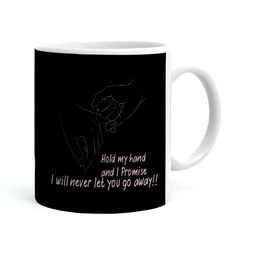 Khakee White & Black Typography Printed Microwave Safe Ceramic Glossy Mug 325 ml-picture-36