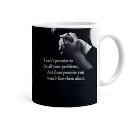 Khakee White & Black Text or Slogans Printed Ceramic Glossy Mugs-picture-29
