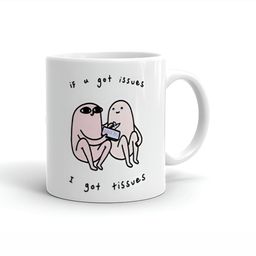 Khakee White & Pink Printed Ceramic Glossy Microwave Safe Mug 325ml-picture-6