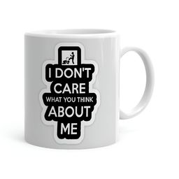 Khakee White & Black Typography Printed Microwave Safe Ceramic Glossy Mug 325 ml-picture-47