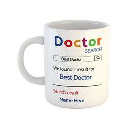 ARTBUG White Printed Ceramic Glossy Mug 350 ml-picture-5