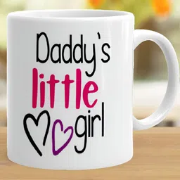 Khakee White & Black Printed Ceramic Glossy Mugs 325 ml image 3