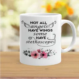 Khakee White & Black Text or Slogans Printed Microwave Safe Ceramic Glossy Mug 325 ml image 3