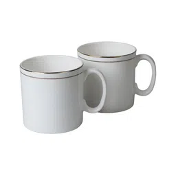 CDI White 6 Pieces Dishwasher & Microwave Safe Glossy Mugs 180ml Each image 3