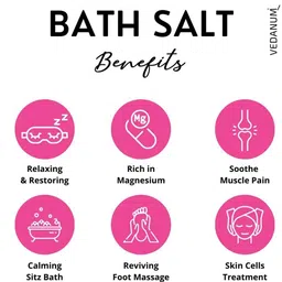 VEDANUM Set of 4 Botanic Infusion Bath Salt - 400g Each image 5