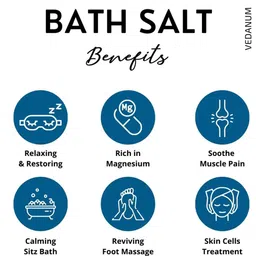 VEDANUM Fortified Luxury Signature Bath Salts 200 gm - Restore image 3