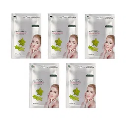 MONDSUB Set Of 5 Star Fruit Face Sheet Mask - 25 gm image 2