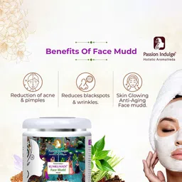 Passion Indulge Professional Natural Kumkumadi Face Mudd with Vetiver - 500 g image 5