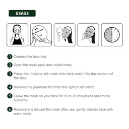 MONDSUB Set Of 6 Blueberry Fruit Face Sheet Mask - 25 gm image 3