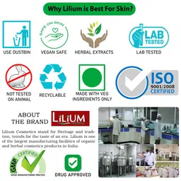 Lilium  Gold Face Pack Removes The Impurities Of The Skin & Cleans Clogged Pores 500ml image 4