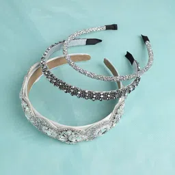 SOHI Set of 3 Embellished Hairband-picture-40
