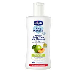 Chicco Baby Moments Gentle Body Wash & Shampoo With Green Apple- 100 ml-picture-51