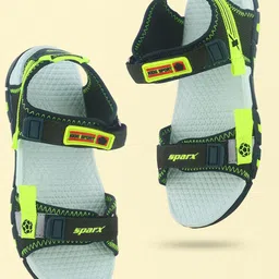 Sparx Boys Floater Textured Sports Sandals With Velcro Closure image 1