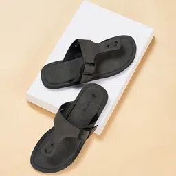 BYFORD by Pantaloons Men Comfort Sandals With Buckle Detail-image-5