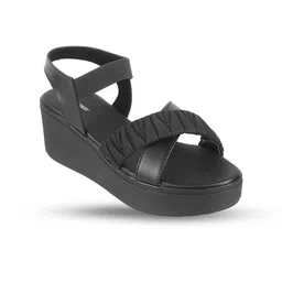 WALKWAY by Metro Textured Flatform Heels-picture-26