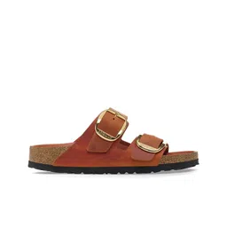 Birkenstock Arizona Narrow Width Buckles Leather Open Toe Flats image 2