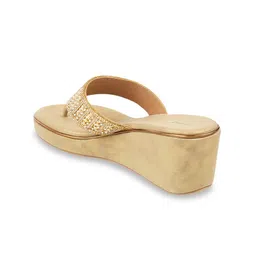Mochi Women Embellished Wedge Heels image 5