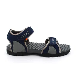Sparx Men Textured Sports Sandals With Velcro Closure image 3