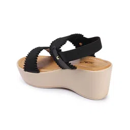 VENDOZ Open Toe Wedge Heels image 3