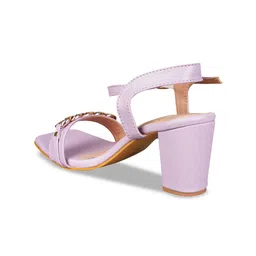 Shoetopia Girls Block Heels With Backstrap image 4