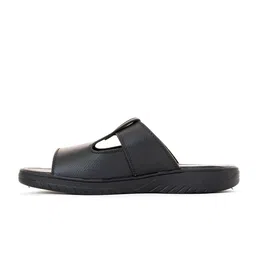 Khadims Men Black & White Comfort Sandals image 5
