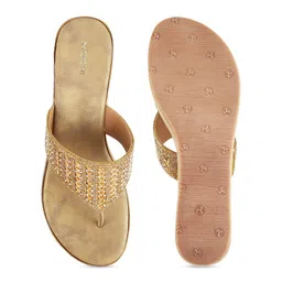 Mochi Women Embellished Wedge Heels image 2