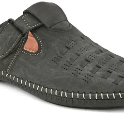 Azzaro Black Men Shoe-Style Sandals image 3