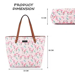 DressBerry Conversational Printed Oversized Shopper Tote Bag image 5