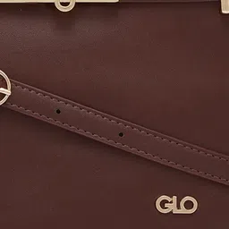 Globus Women Dark Brown Solid Casual Handheld Bag image 5