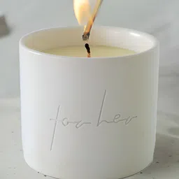 andMe White 1 pieces Jar Candle image 2