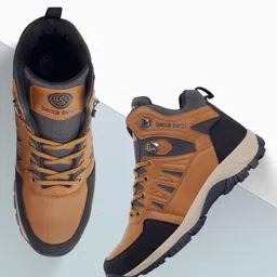 bacca bucci HUNTER 6 inches Hiking/Snow boots for men for outdoor Trekking - Water Resistant Boots For Men-picture-17