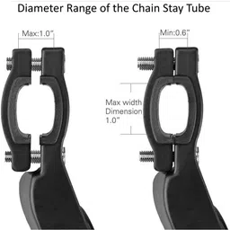 prakmo Aluminum-Alloy Side Kickstand for Road Bike Mountain Bicycle Bicycle Rack image 4