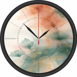 radhe custom arts Analog 10 cm X 25 cm Wall Clock-picture-14