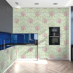 wallmonks 1000 cm Florale Heritage Self Adhesive Sticker image 3