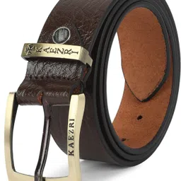 kaezri Men Casual, Evening, Formal, Party Black Genuine Leather Belt-picture-26