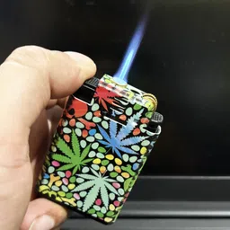 asraw Dual Flame Cigarette Lighter - Soft Flame and Windproof Jet Flame Lighter Pocket Lighter image 3