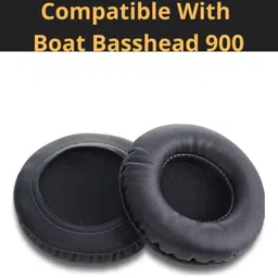 Crysendo Headphone Cushion Compatible with Boat Basshead 900 Ear Cushions Over The Ear Headphone Cushion image 4